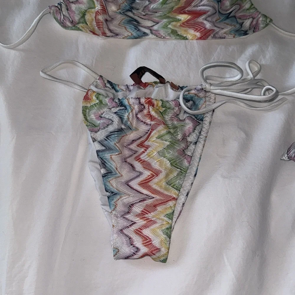 Missoni Bikini in Multicolor Print Size 40 - Picture 5 of 10